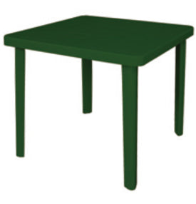 TAVOLO NETTUNO cm. 80x80x72 h col. Verde