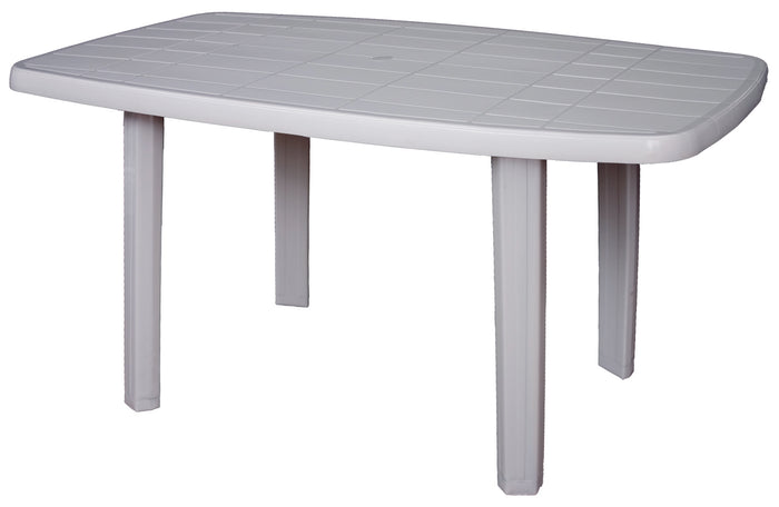 TAVOLO SORRENTO cm. 140x80x72 h col. Bianco