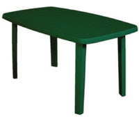 TAVOLO SORRENTO cm. 140x80x72 h col. Verde