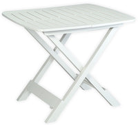 TAVOLO TEVERE PIEGHEVOLE cm. 79x72x70 h col. Bianco