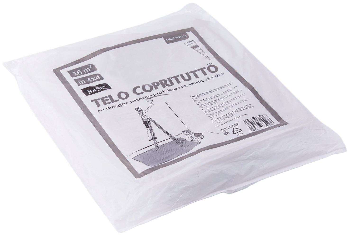 TELO COPRITUTTO  mq. 16 gr. 730 25.00 pz