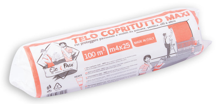 TELO COPRITUTTO MAXI gr. 670 mq. 100 (4x25) 20.00 pz