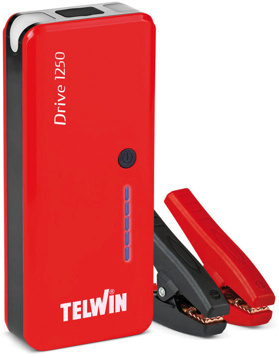 Telwin AVVIATORE MULTIFUNZIONE DRIVE 1250  12 V - 9.000 mAh