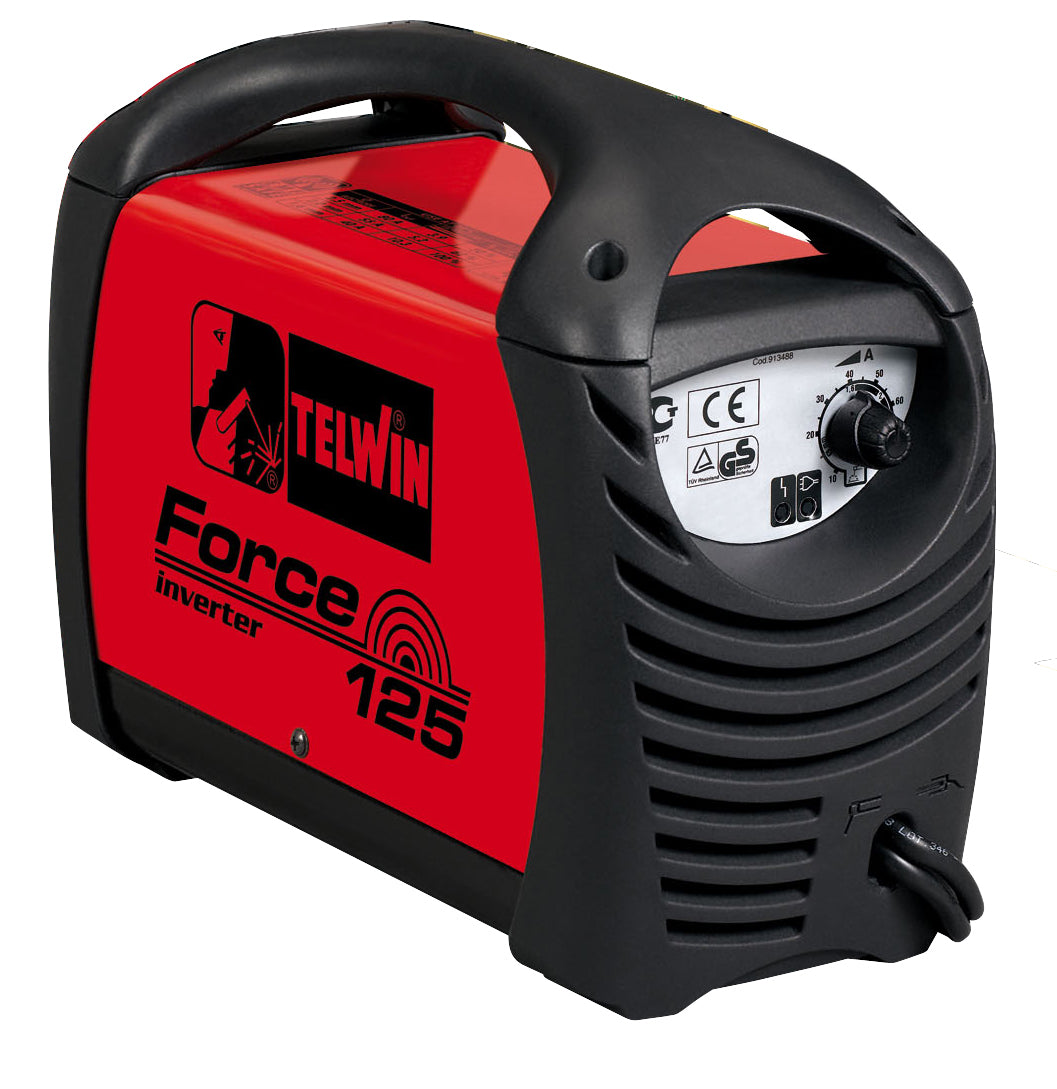 Telwin SALDATRICE AD INVERTER FORCE 125  2,3 Kw - 80 Amp + ACCESSORI