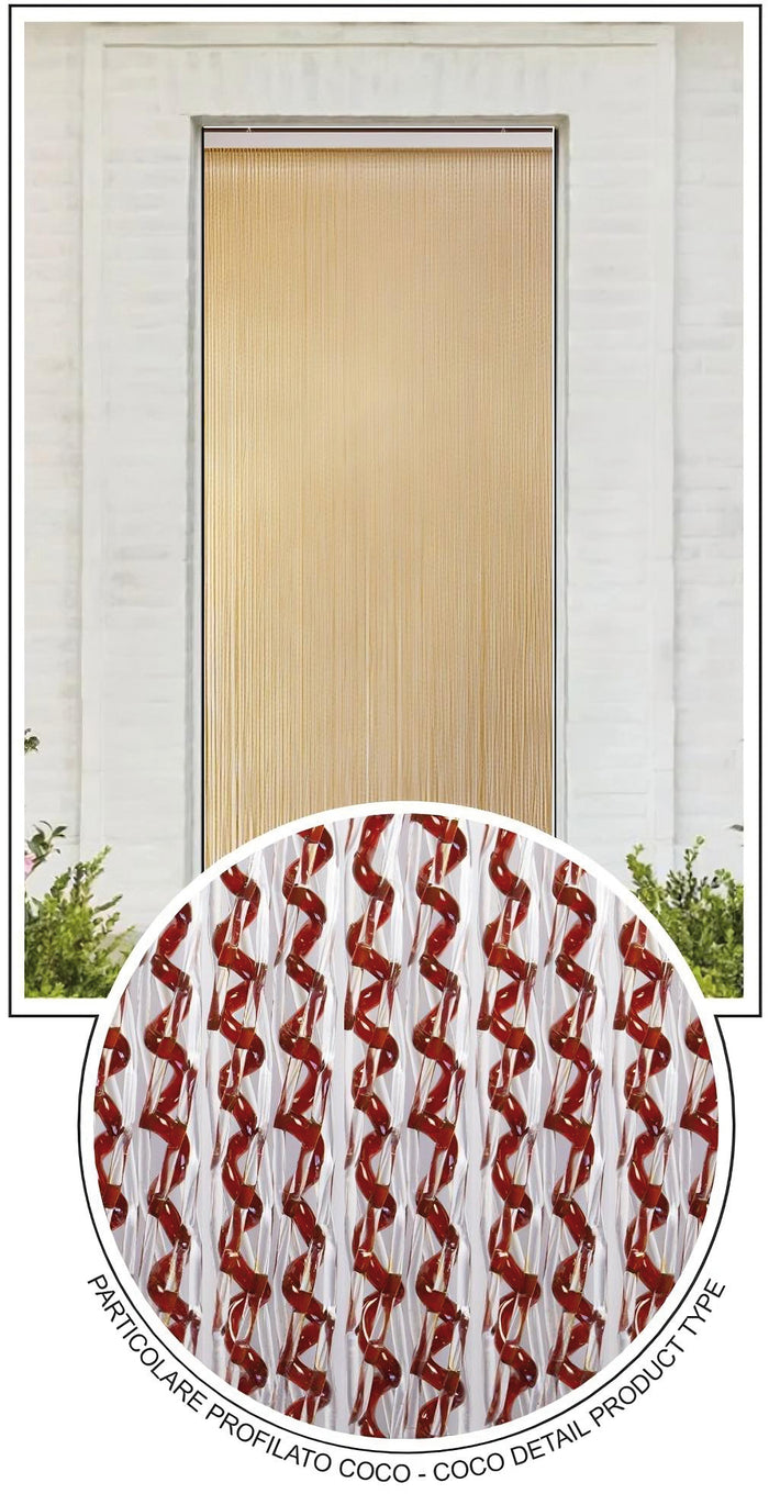 TENDA IN PVC COCO cm. 140x240 col. Cristallo