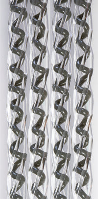 TENDA IN PVC COCO ROTOLO col. Cristallo/Grigio 5.50 kg