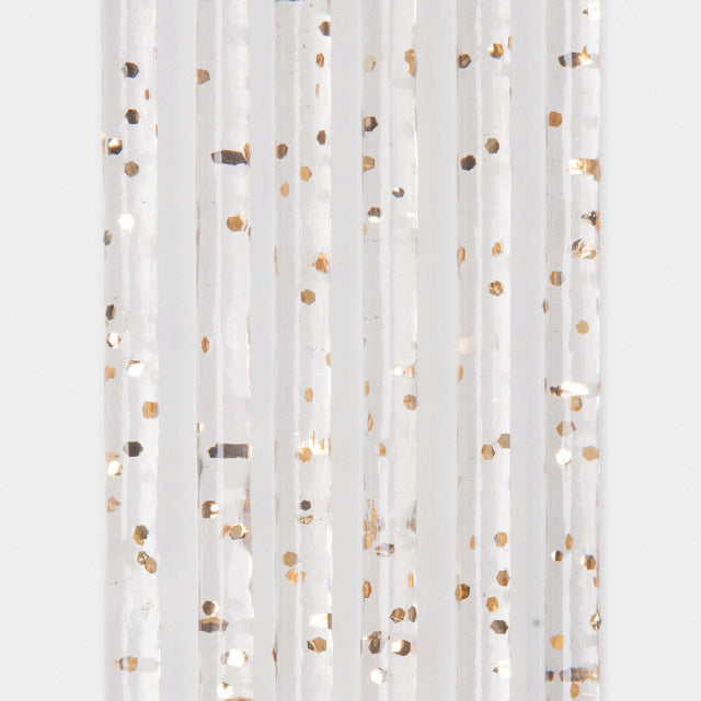 TENDA IN PVC GLITTER LUXOR cm. 140x240 col. Argento