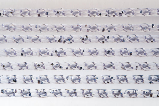 TENDA IN PVC QUADRIFOGLIO cm. 140x240 col. Argento