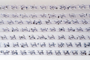 TENDA IN PVC QUADRIFOGLIO ROTOLO col. Argento 12.00 kg