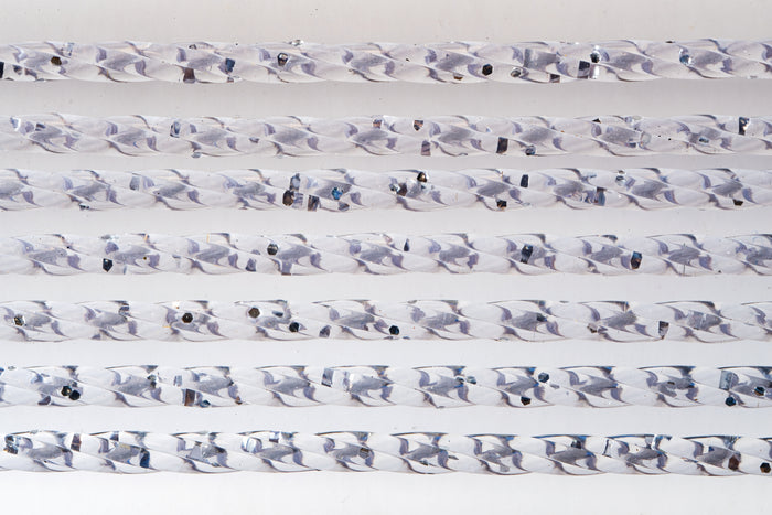 TENDA IN PVC QUADRIFOGLIO ROTOLO col. Argento 12.00 kg