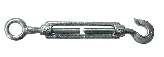 TENDITORE A OCCHIO E GANCIO PER FUNI  mm. 8 (5/16) 30.00 pz