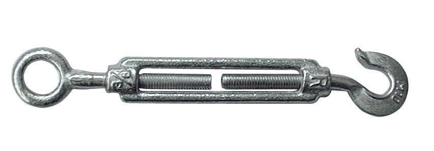 TENDITORE A OCCHIO E GANCIO PER FUNI  mm. 8 (5/16) 30.00 pz