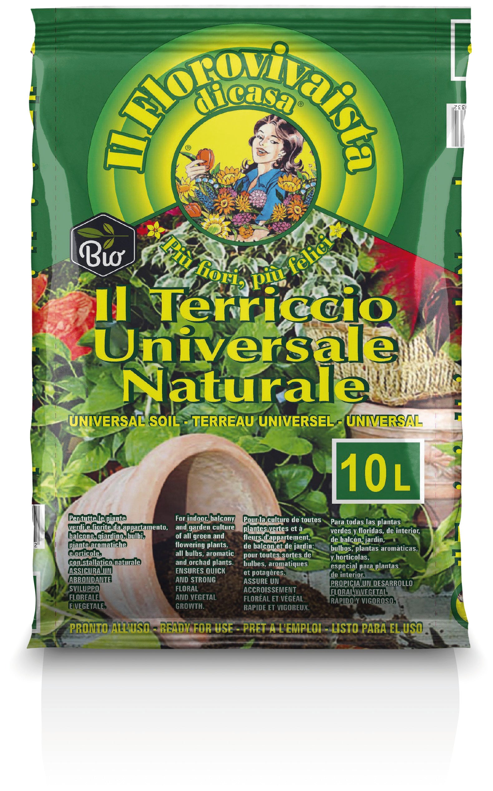 TERRICCIO UNIVERSALE IL FLOROVIVAISTA lt. 10