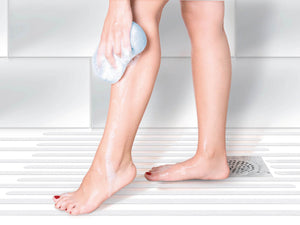 Tesa NASTRO ANTISDRUCCIOLO ADESIVO PER BAGNO E DOCCIA mm. 25x5 mt. col. Trasparente 6.00 rotoli