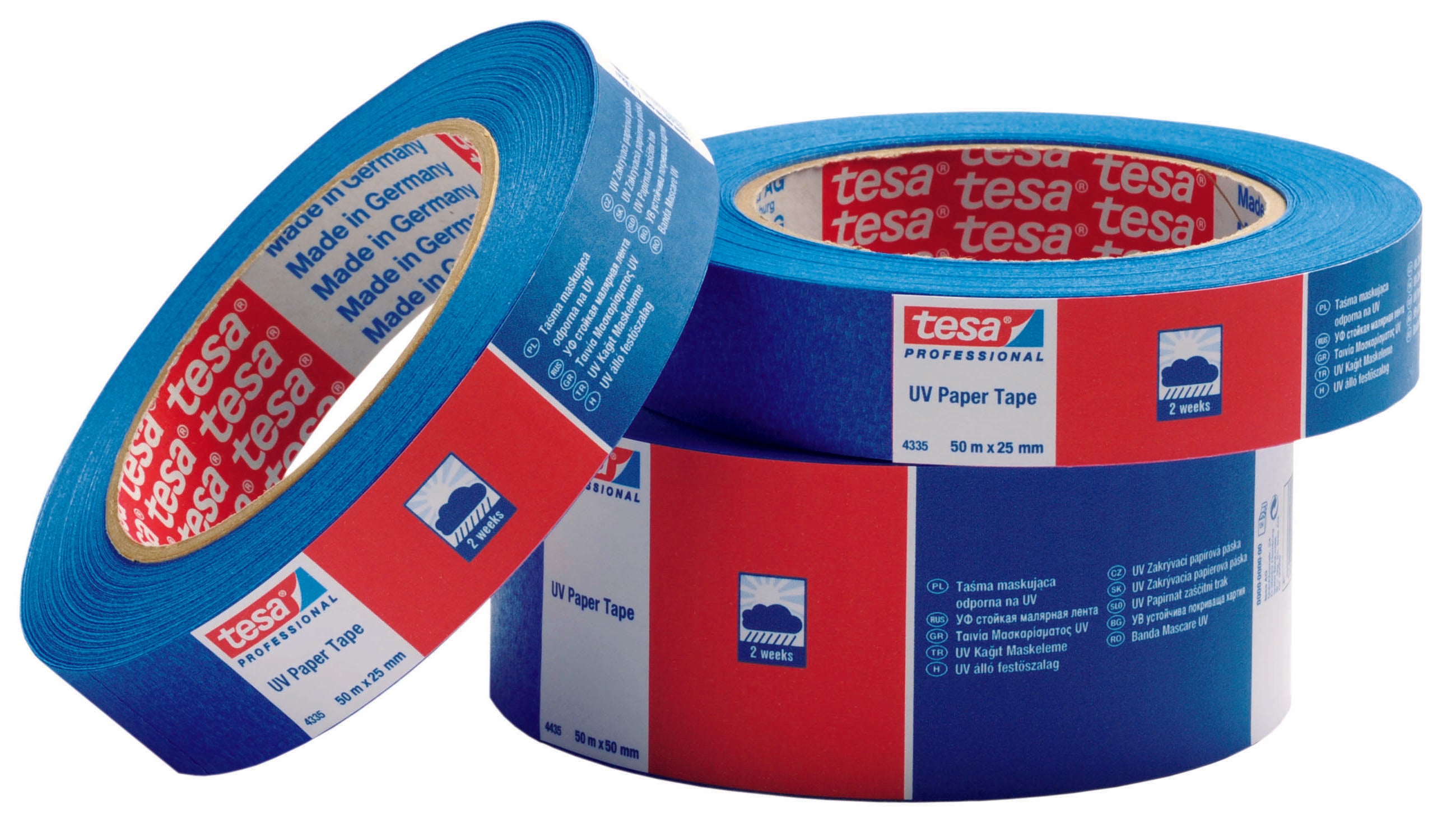 Tesa NASTRO PER MASCHERATURA PRECISION MASK BLU  mm. 38x50 mt. 8.00 rotoli