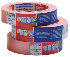 Tesa NASTRO PER MASCHERATURA PRECISION MASK SENSITIVE ROSA  mm. 25x50 mt. 6.00 rotoli