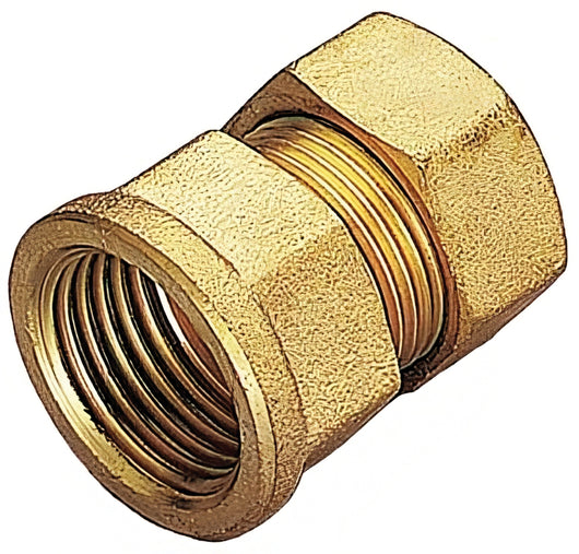 Tiemme RACCORDO IN OTTONE PER TUBO IN RAME diritto femmina mis. 12x1/2 10.00 pz