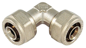 Tiemme RACCORDO PER TUBO MULTISTRATO curvo doppio mis. 16x16 10.00 pz