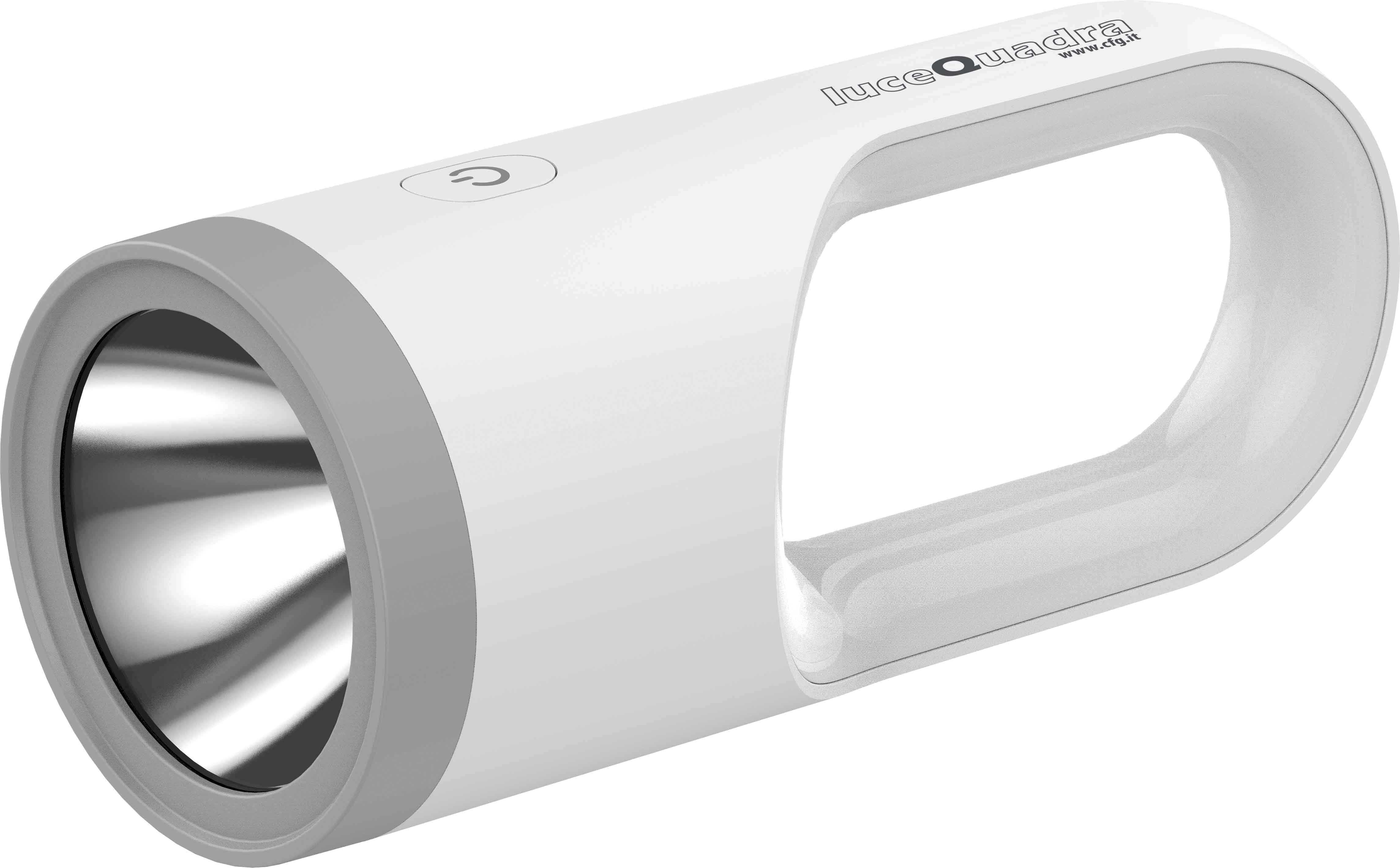 TORCIA RICARICABILE LUMUS DOPPIA FONTE LUMINOSA Ø cm. 8,5x20,2 h