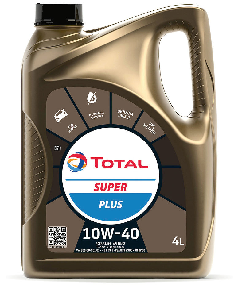 Total OLIO MOTORE SUPER PLUS 10W40 lt. 4 3.00 pz