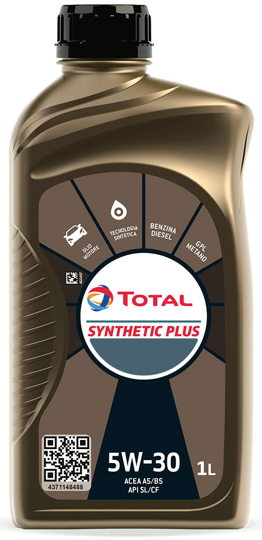 Total OLIO MOTORE SYNTHETIC PLUS 5W30 lt. 1 12.00 pz