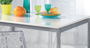 TOVAGLIATO IN PVC CRYSTAL TRASPARENTE 0,20  Rotolo cm.140 (H) x 50 mt (L)