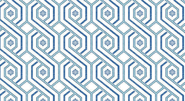 TOVAGLIATO IN PVC FANTASTIK BLU 1193-3 Rotolo cm.140 (H) x 20 mt (L)