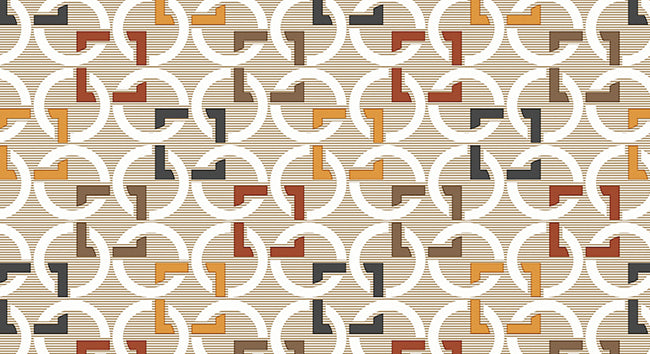 TOVAGLIATO IN PVC FANTASTIK 1225-3 Rotolo cm.140 (H) x 20 mt (L)