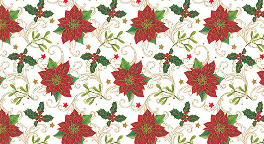 TOVAGLIATO IN PVC FANTASTIK LINEA NATALIZIA 847-3  Rotolo cm.140 (H) x 20 mt (L)