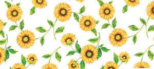 TOVAGLIATO IN PVC TRASPARENTE GIRASOLI CRYSTAL 16-1  Rotolo cm.140 (H) x 30 mt (L)