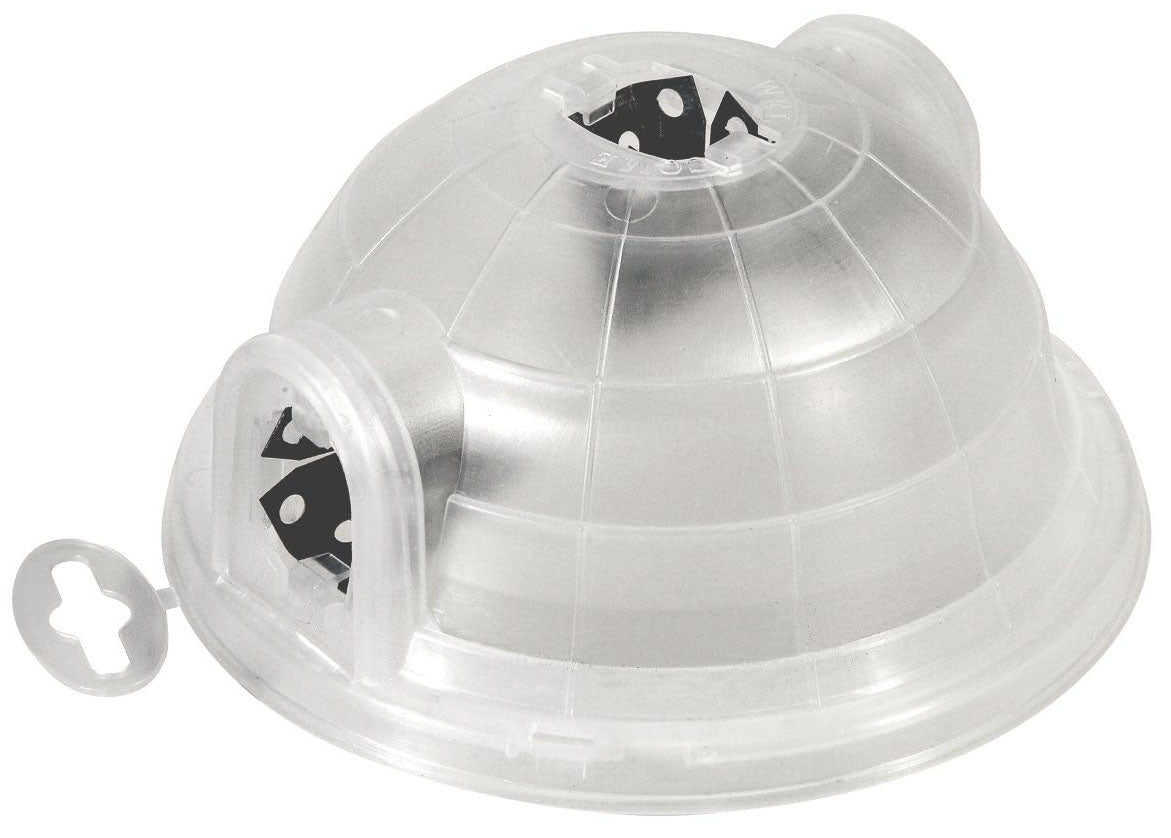 TRAPPOLA PER TOPI A CUPOLA 3 ENTRATE  Ø cm. 16,3x8,5 h