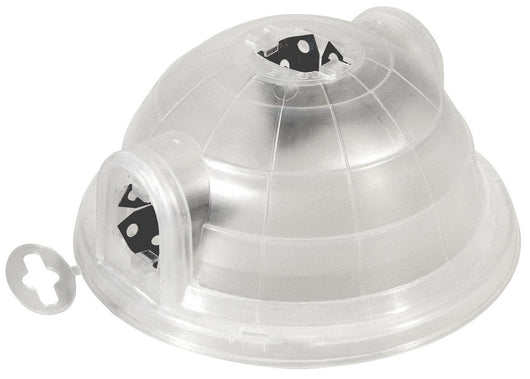 TRAPPOLA PER TOPI A CUPOLA 3 ENTRATE  Ø cm. 16,3x8,5 h