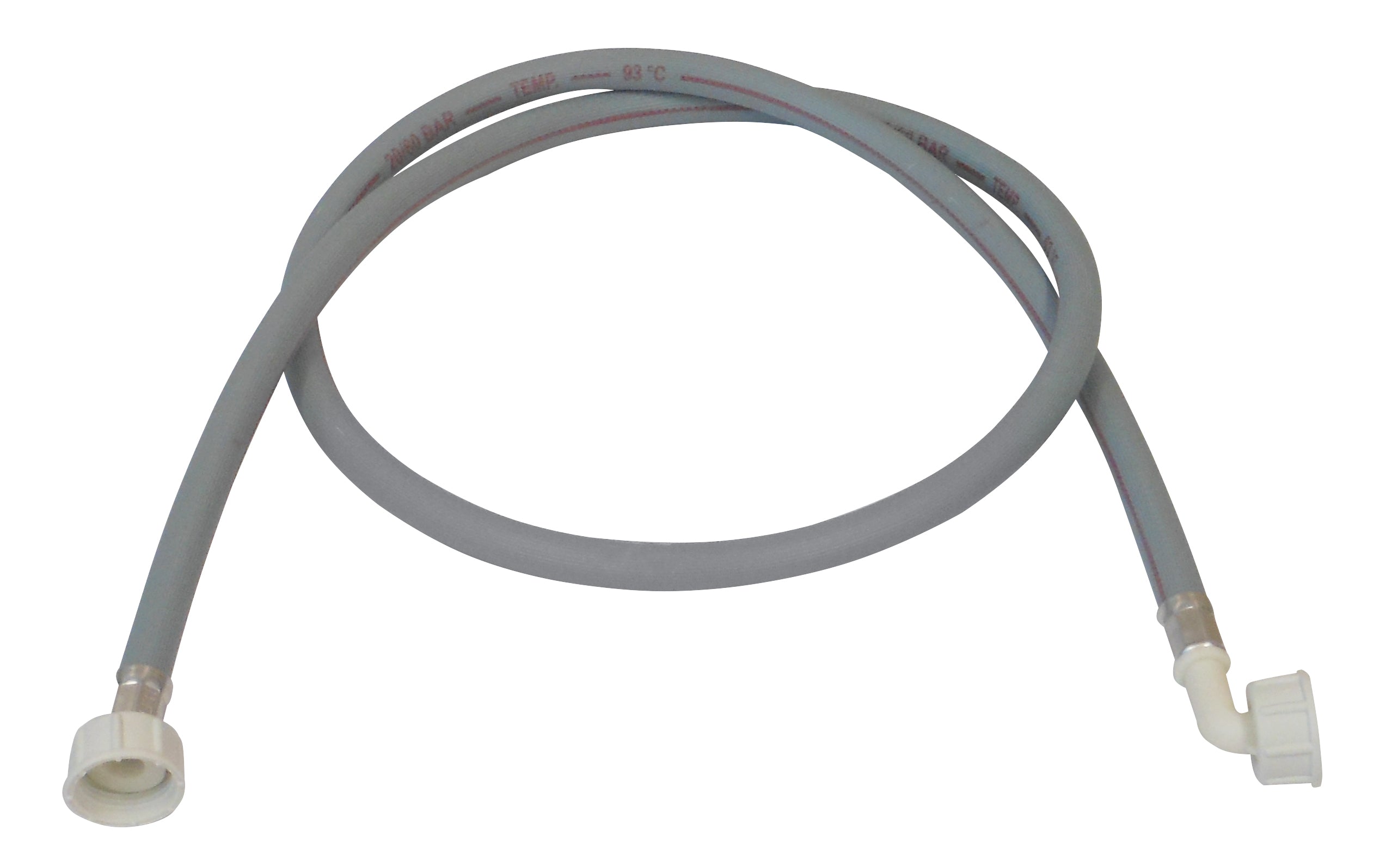 TUBO CARICO LAVATRICE Attacco 3/4 cm. 200 con curva