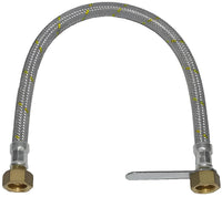 TUBO FLESSIBILE PER CENTRALINE GAS CON CHIAVE Attacco 1/2 FF cm. 100 6.00 pz