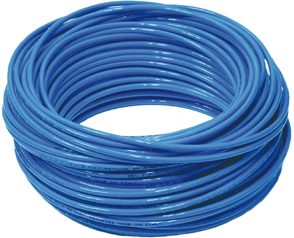 TUBO IN POLIURETANO PER ARIA COMPRESSA Ø tubo mm. 10x7,5 mt 100