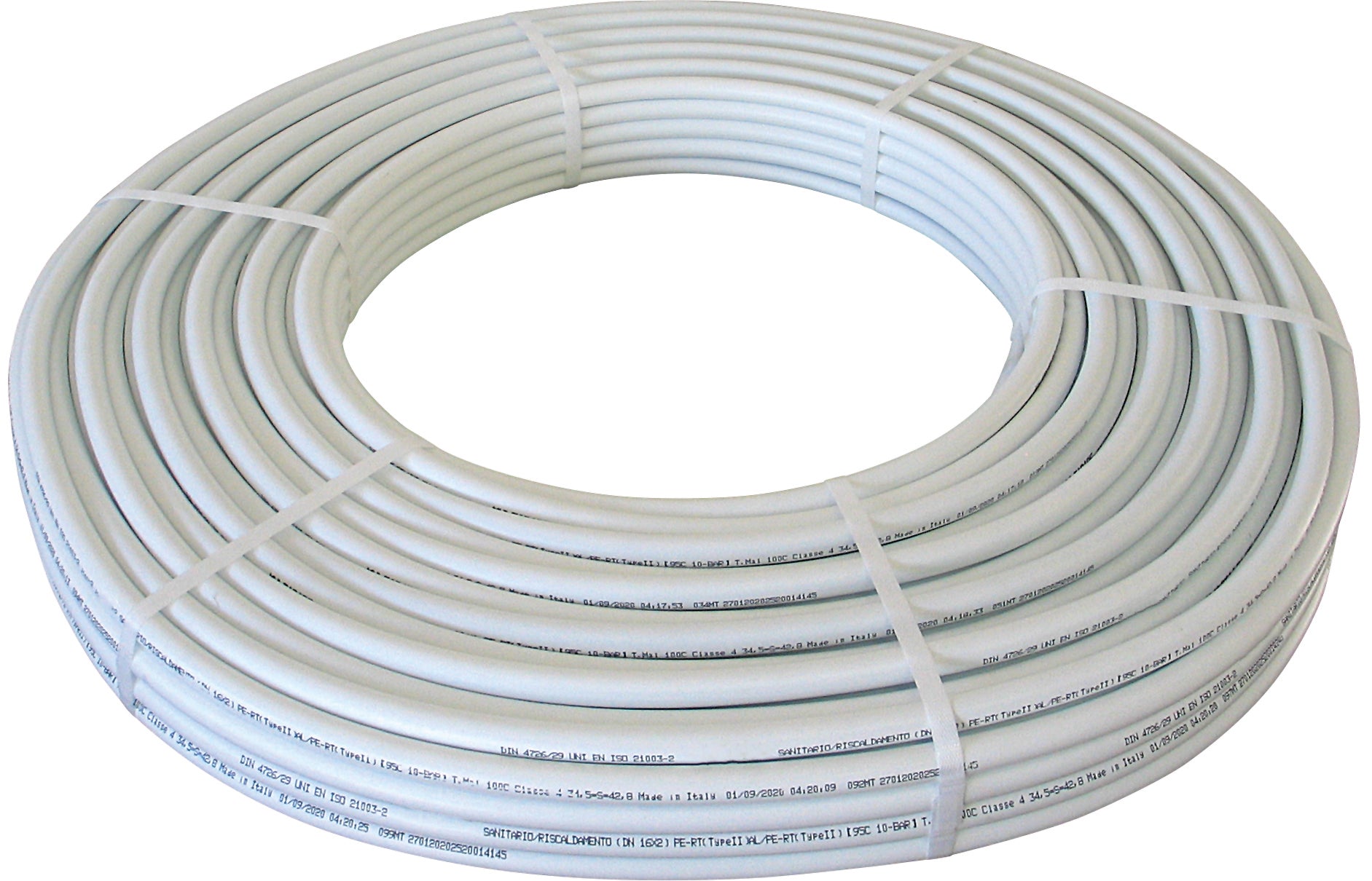 TUBO MULTISTRATO NUDO spessore alluminio mm. 0,20 mis. 16x2,0 100.00 metri