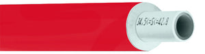 TUBO MULTISTRATO spessore alluminio mm. 0,25 mis. 20x2,0 colore rosso 50.00 metri