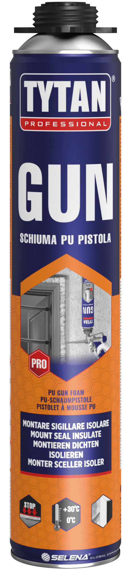 Tytan SCHIUMA POLIURETANICA PREMIUM PER PISTOLA ml. 750 12.00 pz