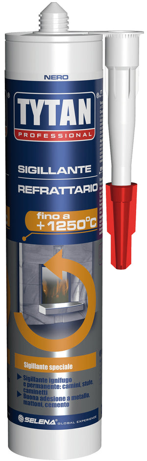 Tytan SIGILLANTE REFRATTARIO  ml. 300 - Nero