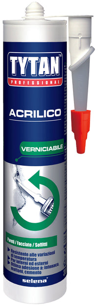 Tytan SILICONE ACRILICO  ml. 300 - Grigio 24.00 pz