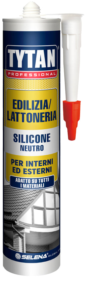 Tytan SILICONE EDILIZIA NEUTRO X SERRAMENTI ml. 300 - Bianco 24.00 pz