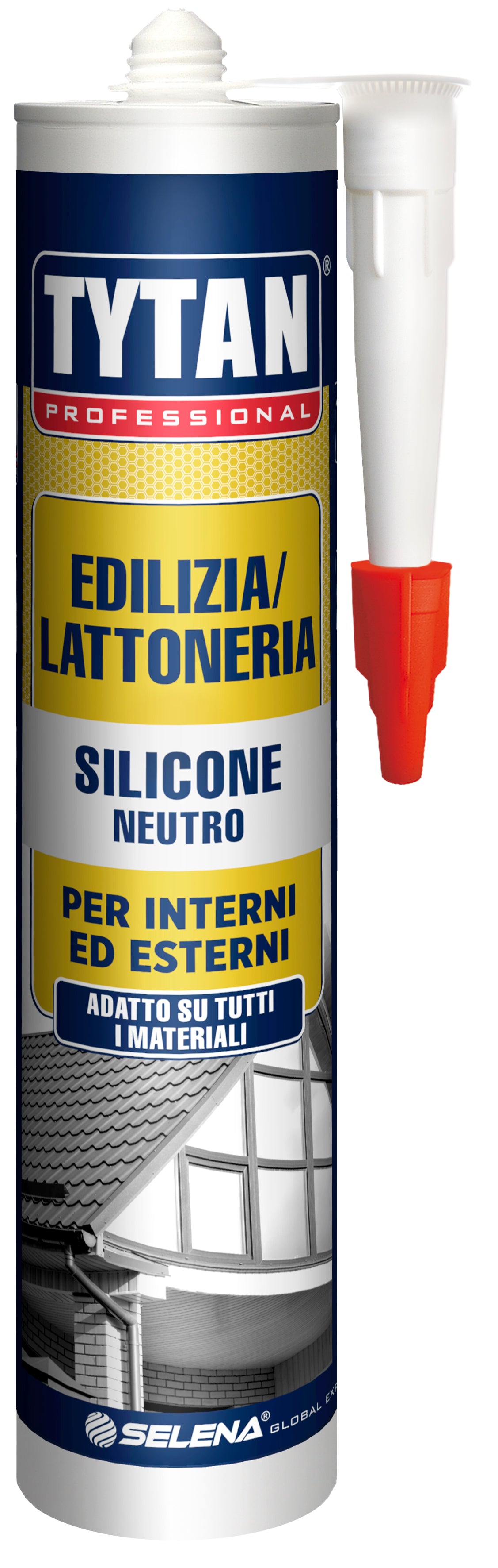 Tytan SILICONE EDILIZIA NEUTRO X SERRAMENTI ml. 300 - Grigio 24.00 pz