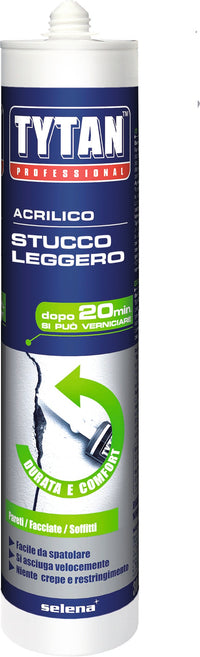 Tytan STUCCO LEGGERO ml. 300 - col. Bianco 12.00 pz