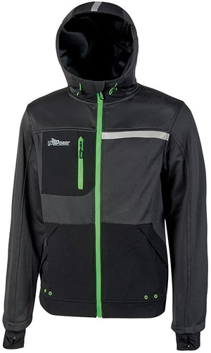 U-Power FELPA GALAXY Col. Grigio/Verde Mis. XL