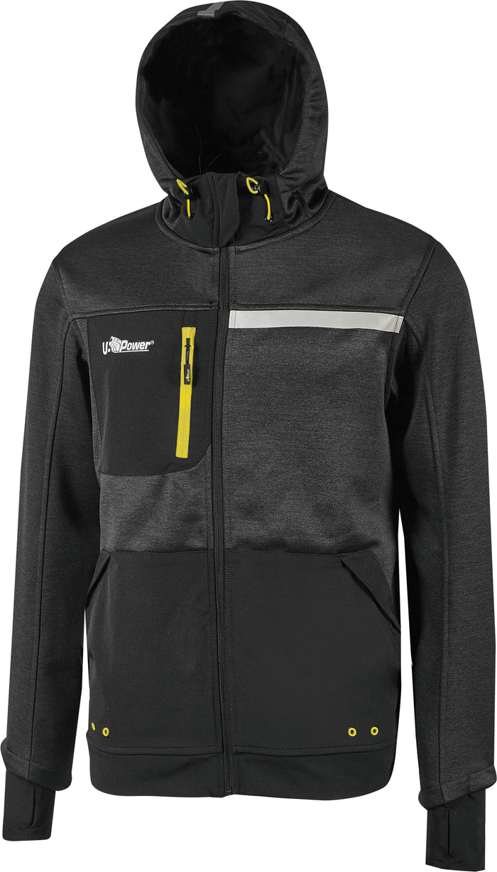 U-Power FELPA GALAXY Col. Nero Mis. XXL