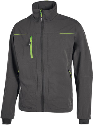 U-Power GIACCA PLUTON Col. Grigio/Verde Mis. XL