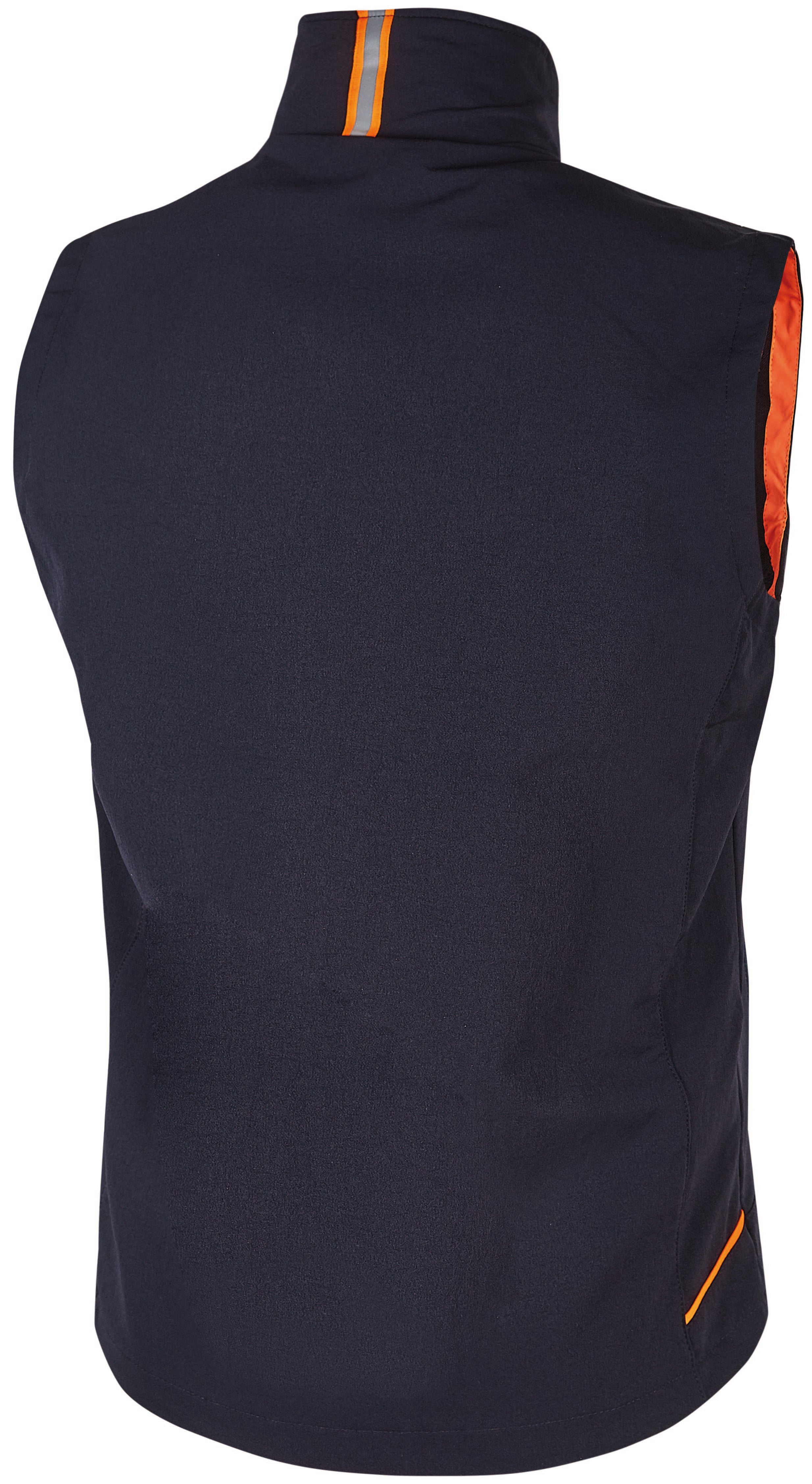 U-Power GILET SATURN Col. Blu/Arancio Mis. XXL