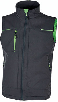 U-Power GILET SATURN Col. Grigio/Verde Mis. L