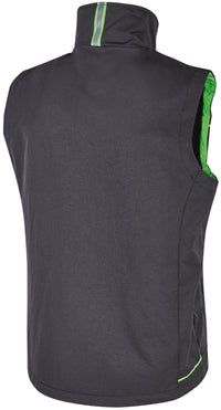 U-Power GILET SATURN Col. Grigio/Verde Mis. L