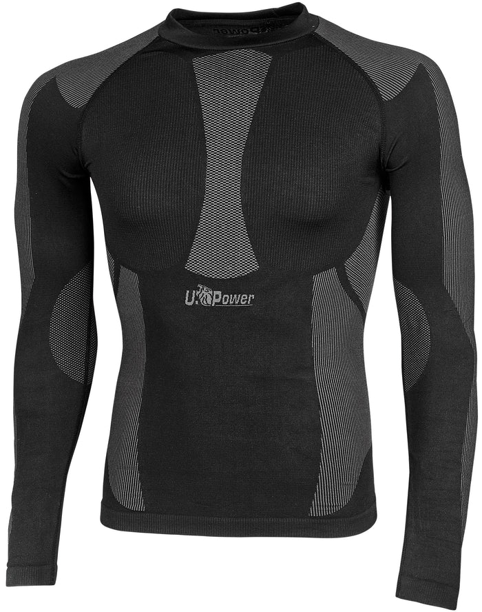 U-Power MAGLIA TERMICA CURMA Col. Nero   Mis. S/M
